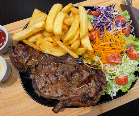 Image de steak barbecue